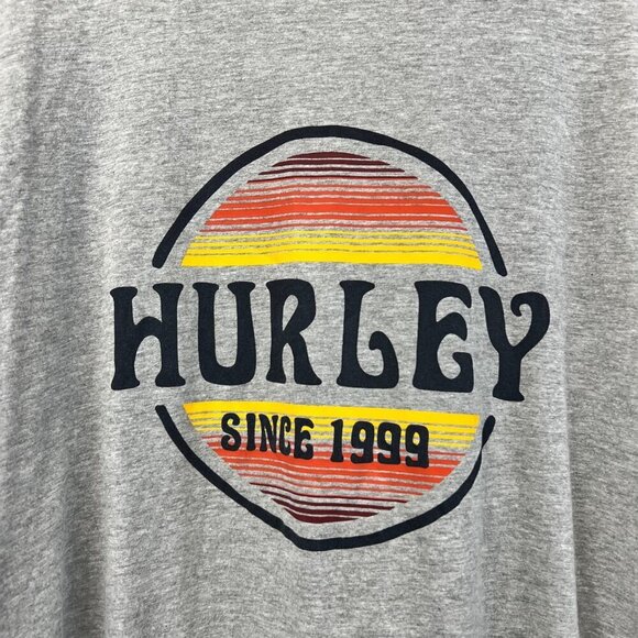 Hurley Men’s Short Sleeve Graphic T-Shirt Gray/Multi Size XL - Picture 4 of 8